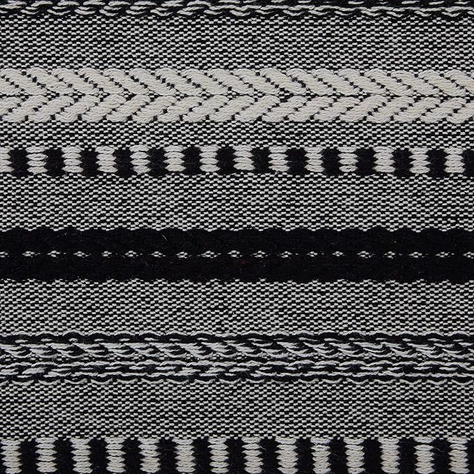 DII Farmhouse Braided Stripe Table Runner Collection - Image 3