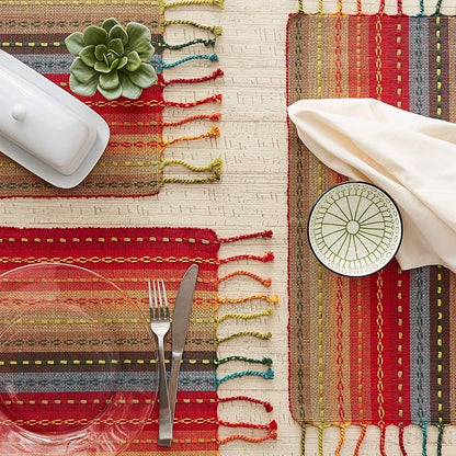 DII Southwest Collection Tabletop, Placemat Set, 6 Piece - Image 3