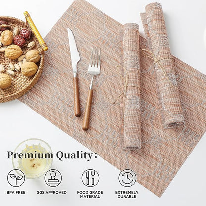 Leetaltree Coral Placemats Set of 8 - Image 2