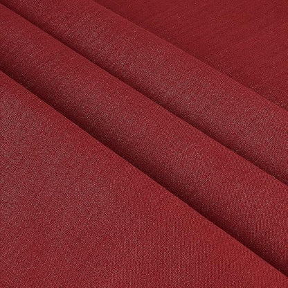 D'Moksha Homes Red Linen Tablecloth 54 x 72 Inch - 100% Pure Linen Tablecloth for Rectangle Tables - Machine Washable Table Cloth for Valentines, Spring