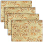 Luxury Dinner Placemats Set of 4, Washable Indoor Decoration by NYSMXF