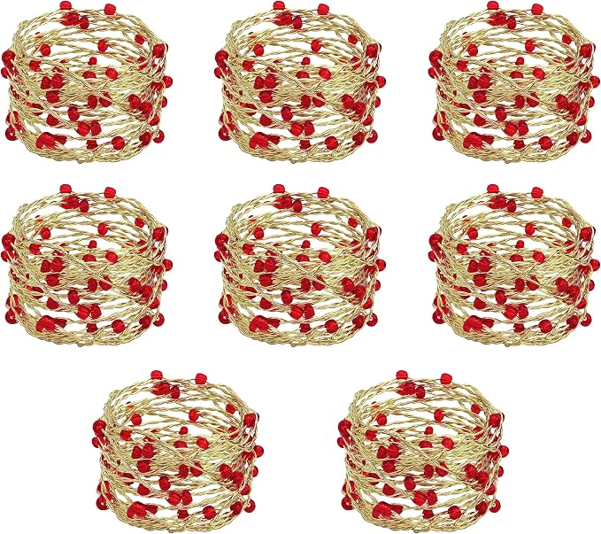 COTTON CRAFT Christmas Napkin Rings by COTTONCRAFT