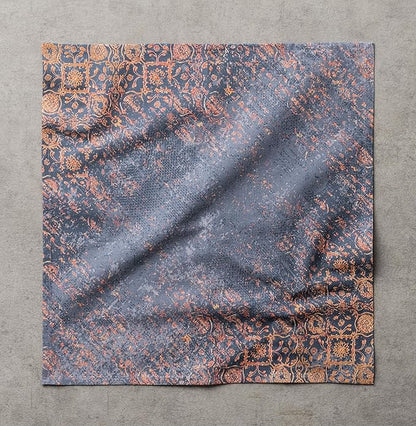 Maison d' Hermine Cloth Napkins Set of 4 100% Cotton for Thanksgiving Christmas Decorations Everyday Reusable Square Fall Napkins Cloth Washable Dinner Party (Imperfection, 20"x20")