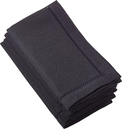 SARO LIFESTYLE Hemstitched Border Dinner Napkin by SaroLifestyle