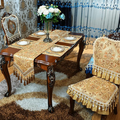 Luxury Velvet Gold Table Runner 72 Inches Long - Image 8