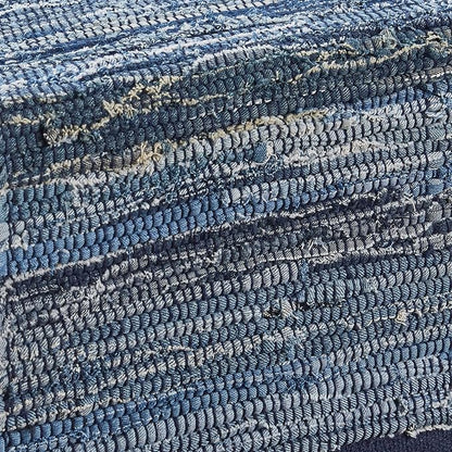 Park Designs Indigo Chindi Table Runner 13" x 54" | Woven Cotton | Distressed - Image 3