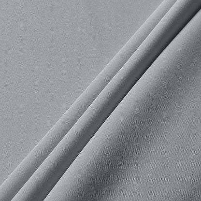 sancua Rectangle Tablecloth - 60 x 84 Inch - Stain and Wrinkle Resistant Washable Polyester Table Cloth, Decorative Fabric Table Cover for Dining Tables, Buffet Parties and Camping, Silver Grey