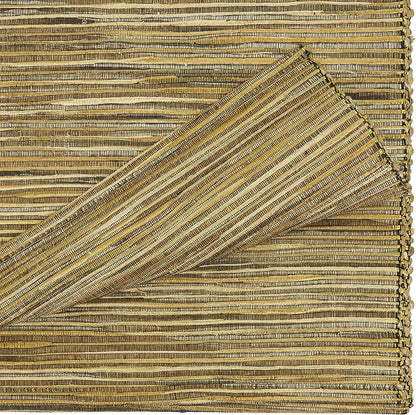 Saro Lifestyle Melaya Collection Shimmering Woven Nubby Table Runner - Image 2