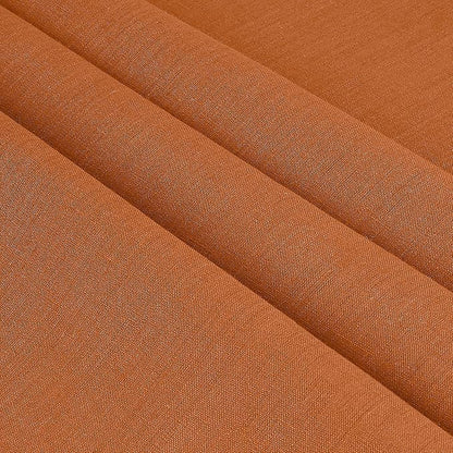 D'Moksha Homes Rust Linen Tablecloth for Rectangle Tables 60 x 144 Inch - 100% Pure Linen Rust Table Cloth - Classic Hemstitch, Machine Washable Dining Tablecloth for Spring, Easter