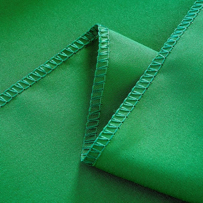 2-Pack Round 108-inch Forest Green Table Cloths, Solid Stain and Wrinkle Resistant Circular Tablecloth, Premium Plain Weave Polyester Fabric Table Linen Covers for Hotel, Banquet