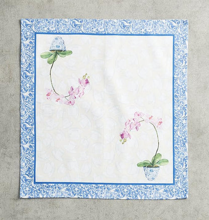 Maison d' Hermine Cloth Napkins Set of 4 100% Cotton Everyday Reusable Square Napkins Cloth Washable Dinner Party Wedding Restaurant Valentines Day Decorations Spring/Summer (Canton, 20" x 20")
