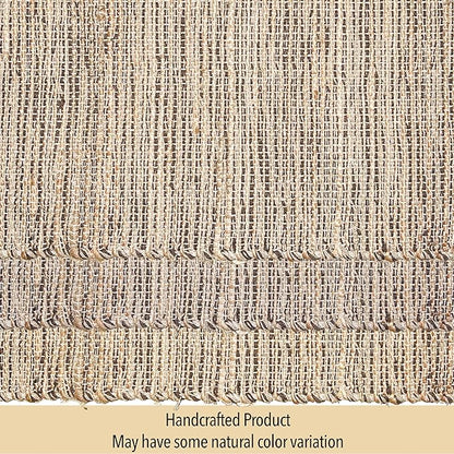 Natural Jute & Brown Placemats, 13x19 Inch Dining Table Placemats - Image 6