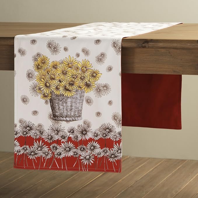 Maison d' Hermine Table Runner 100% Cotton 14.50" x 60" | Table Runners 60 - Image 8