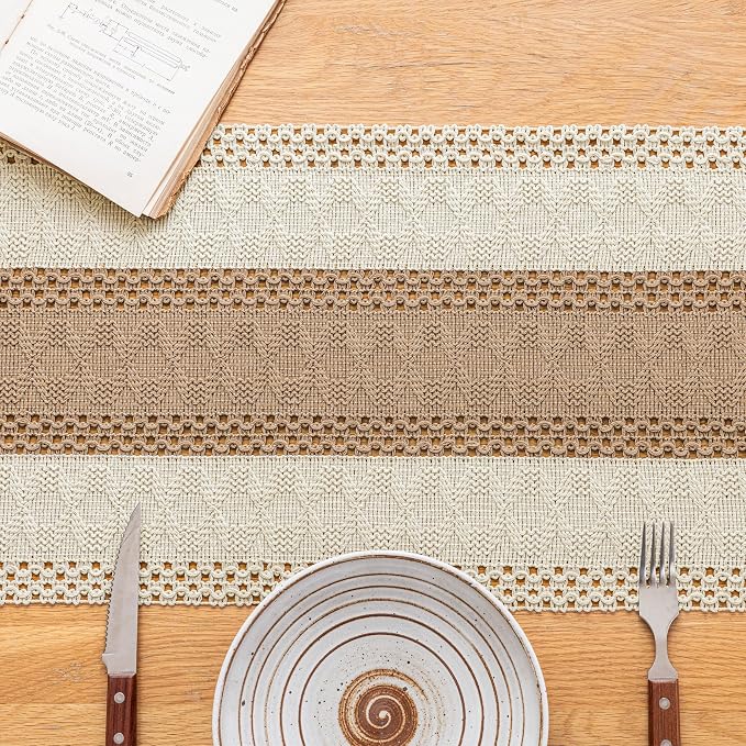 Cotton Farmhouse Table Runner - Image 9