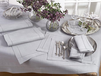 SARO LIFESTYLE Hemstitched Border Table Runner - Image 2