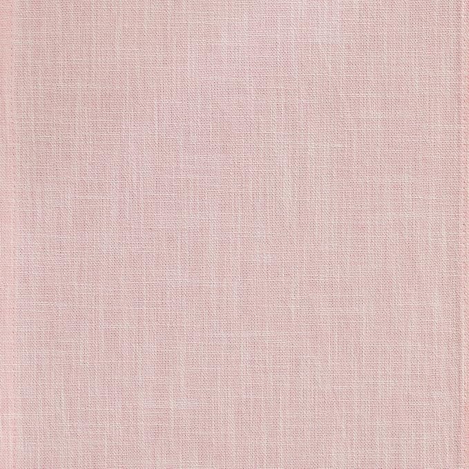 Rustic Cotton Linen Table Runner, 13x48 Inches Pink | Farmhouse Style Linen - Image 7