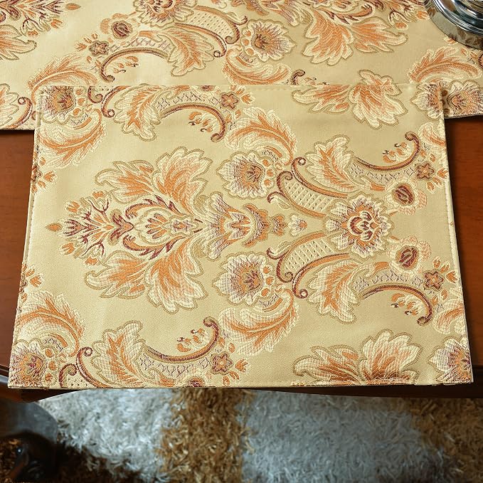 Luxury Dinner Placemats Set of 6, Washable Indoor Decoration - Image 4
